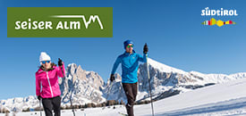 Dolomiten Langlauf Urlaub SEISER ALM Dolomiten Langlauf Urlaub SEISER ALM